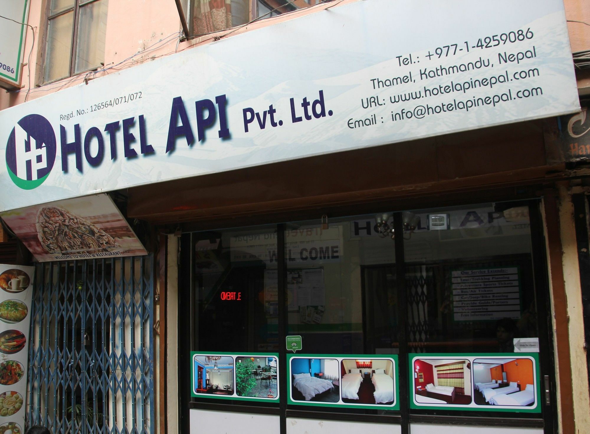 Hotel Api Káthmándú Exteriér fotografie